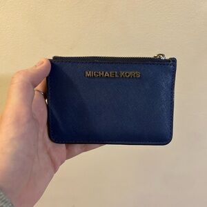 Michael Kors Blue Wallet